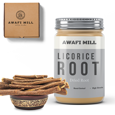 Awafi Mill Licorice Root Glycyrrhiza Glabra 100gm